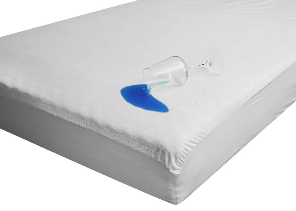Nieprzemakalny frotowy ochraniacz na materac GUARD 80 x 200 cm
