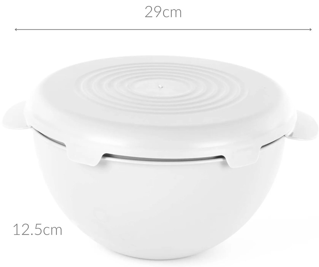 Miska z durszlakiem i pokrywką, Ø 24 cm