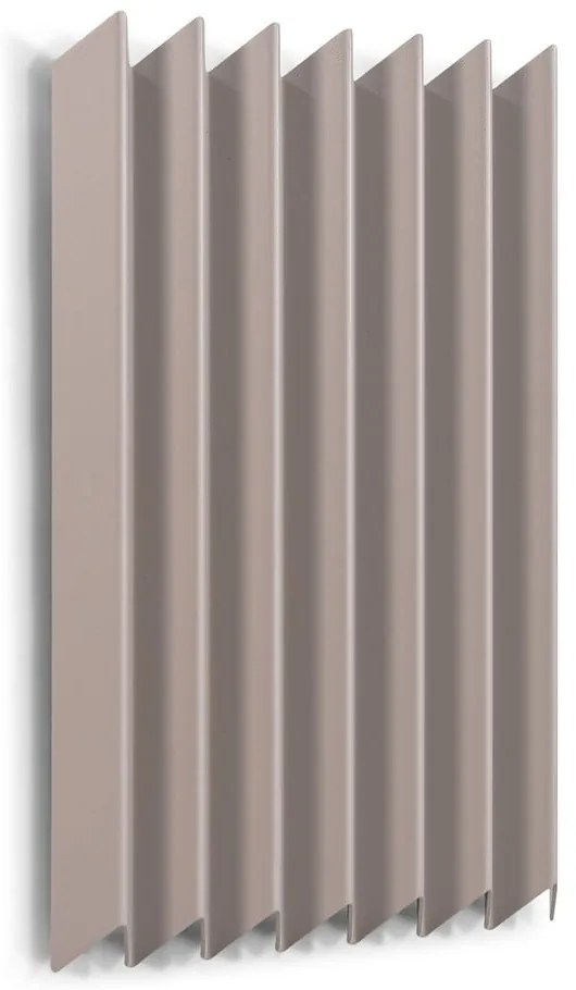 Szarobeżowy metalowy wieszak ścienny Sensu – Spinder Design