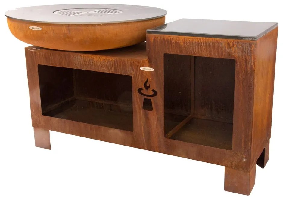 Grill na węgiel drzewny ø 102 cm Vulcano L − Remundi