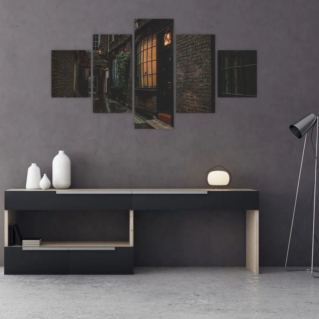Obraz - Ulica w Londynie (125x70 cm)