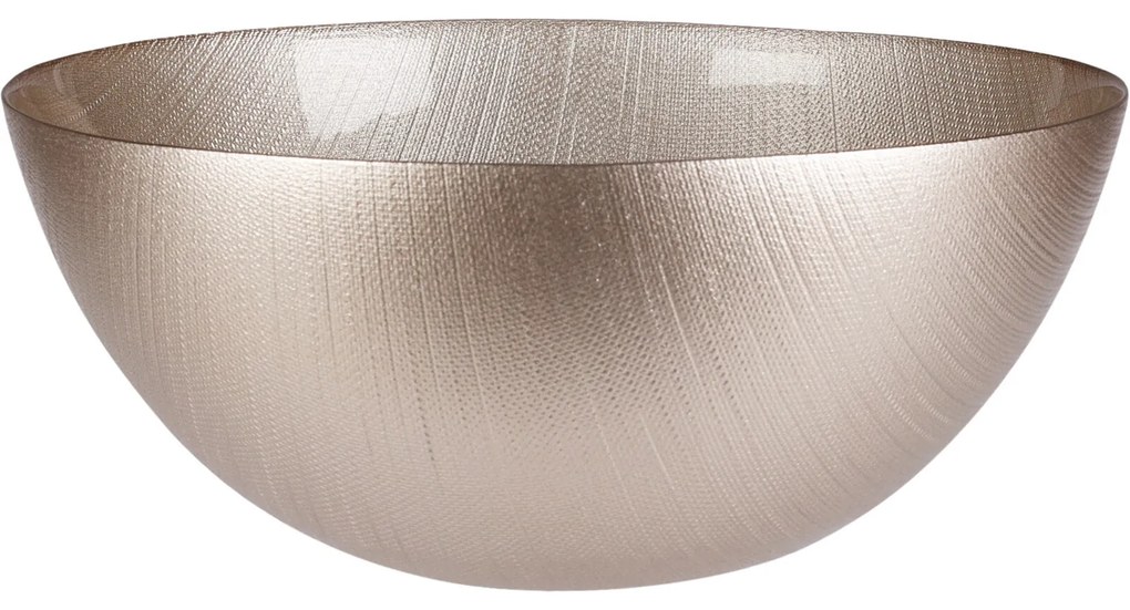 Szklana misa KARNEOL, Ø 28 cm