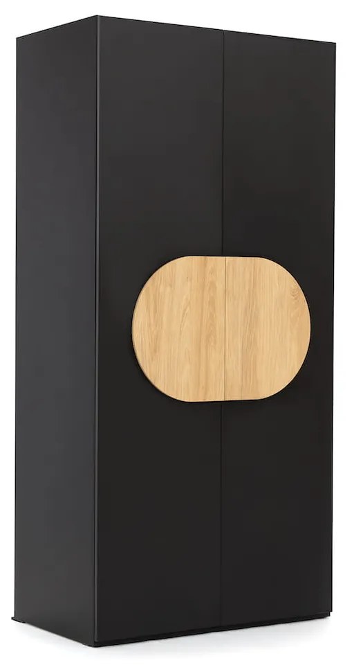 Szafa 2D półki/2 drążki OVALO New Elegance