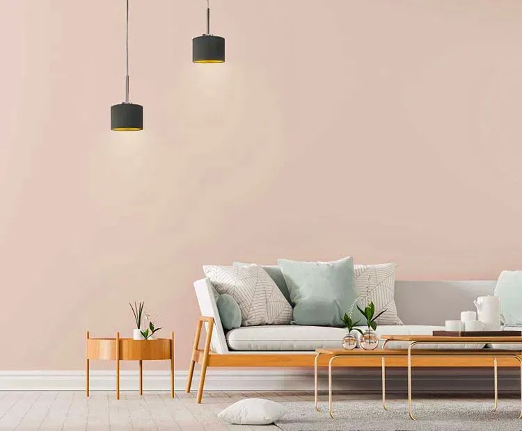 Lampa wisząca z abażurami na chromowanym stelażu - D1-W76
