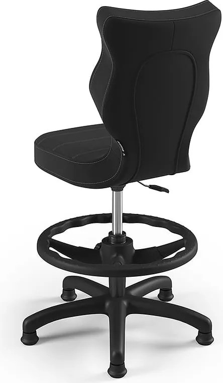 Krzesło dziecięce Petit czarny Velvet 17 rozmiar 3 (119-142 cm) WK+P