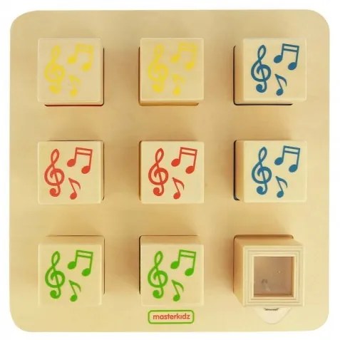 Drewniany sorter sensoryczny łączenie dźwięków masterkidz
