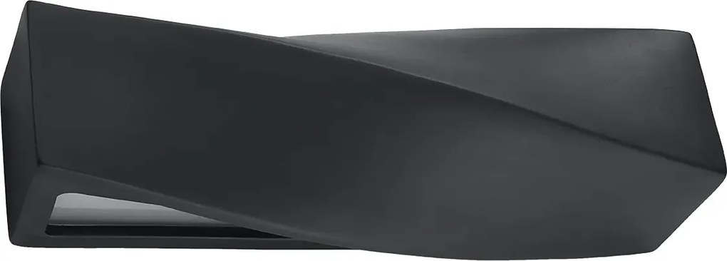 Czarny podłużny kinkiet z ceramiki - 5X EX710 L2-N50