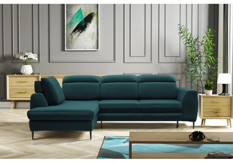 Narożnik L-kształtny TYBET rogówka rozkładany z funkcją spania