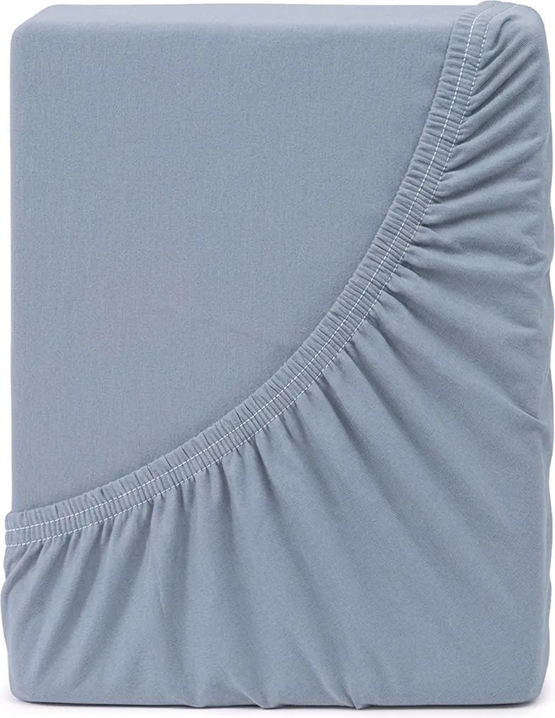 4Home prześcieradło jersey Ideal szary, 70 x 140 cm