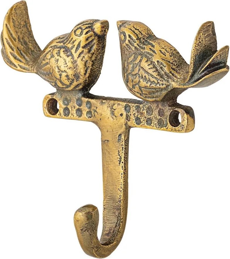 Metalowy haczyk w kolorze złota Fredo – Bloomingville