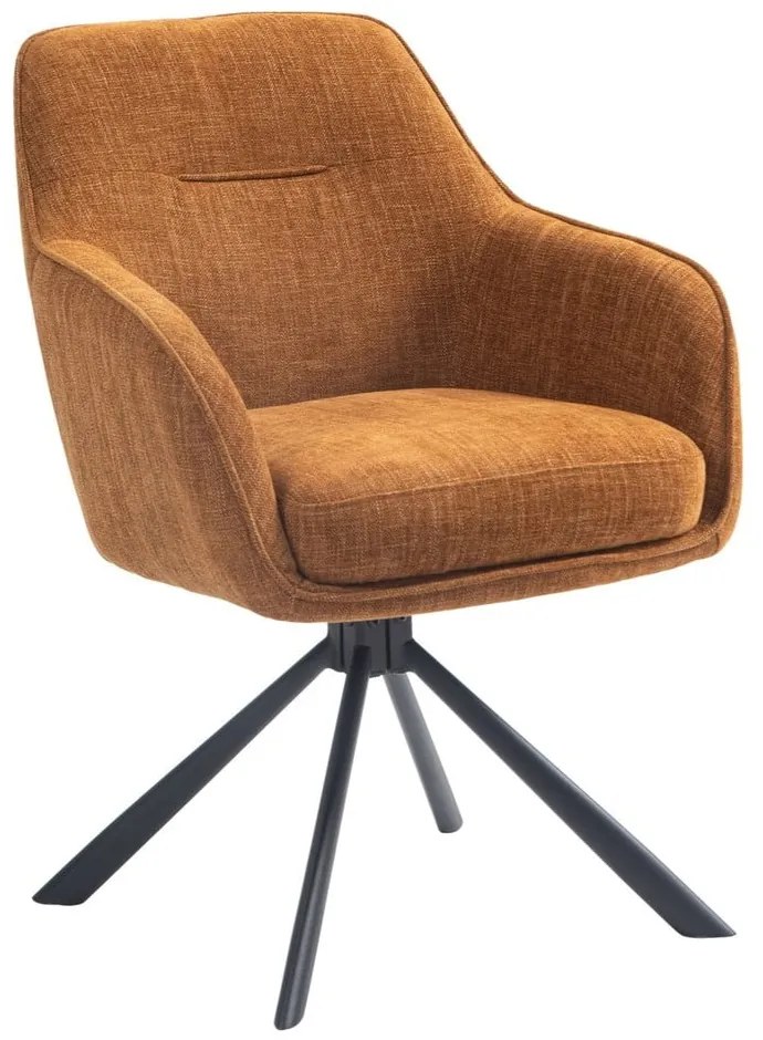 Pomarańczowe krzesła zestaw 2 szt. Avola – Unique Furniture