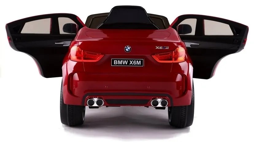 Auto na akumulator bmw x6 czerwony lakierowany