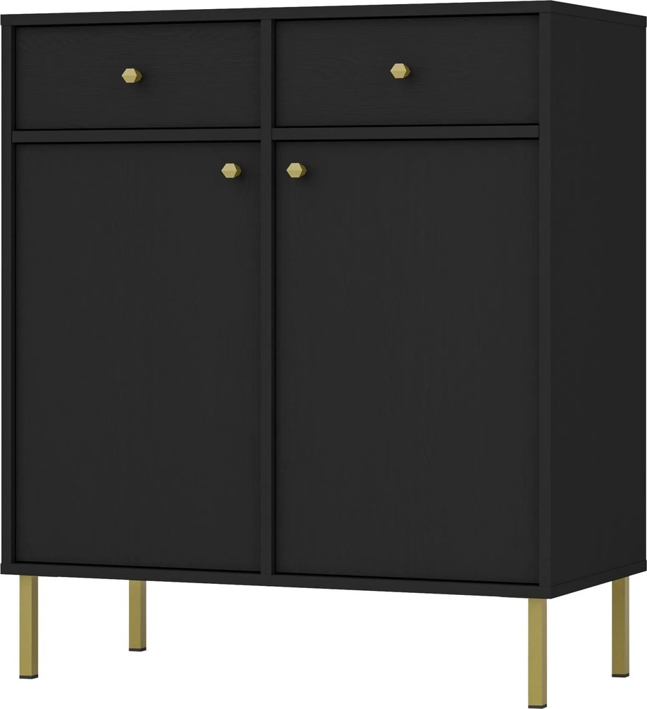 Komoda TORINO 84 cm do Salonu Sypialni Grafit