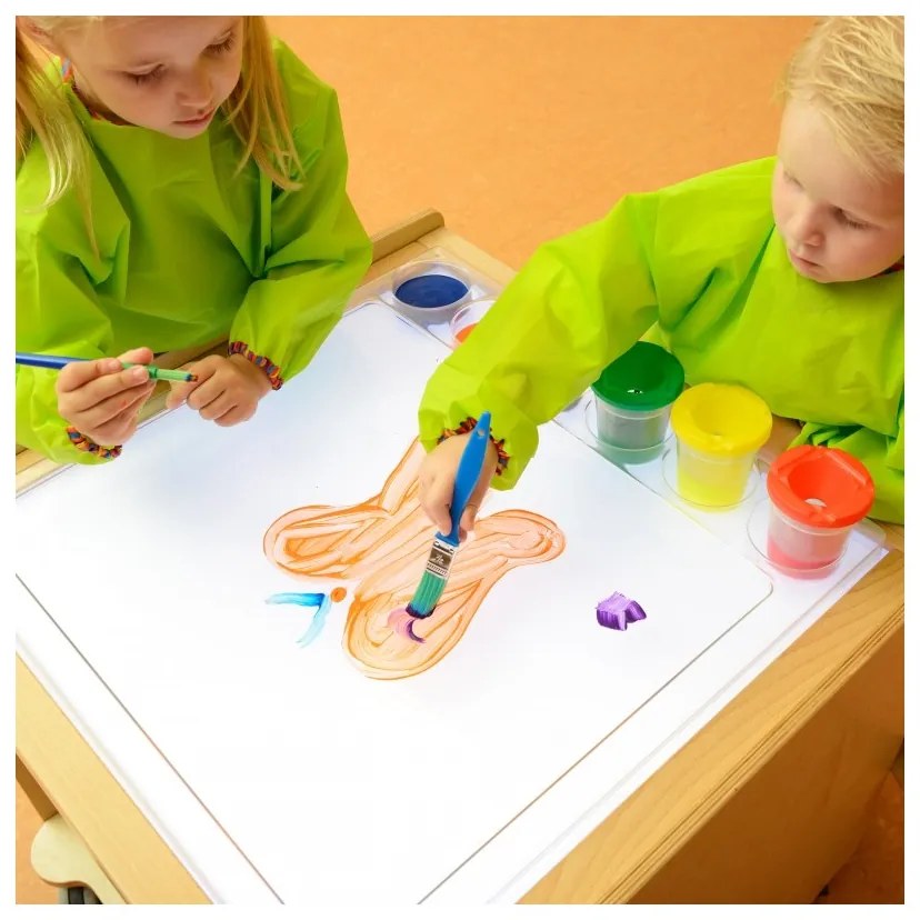 Masterkidz kwadratowa taca do malowania montessori