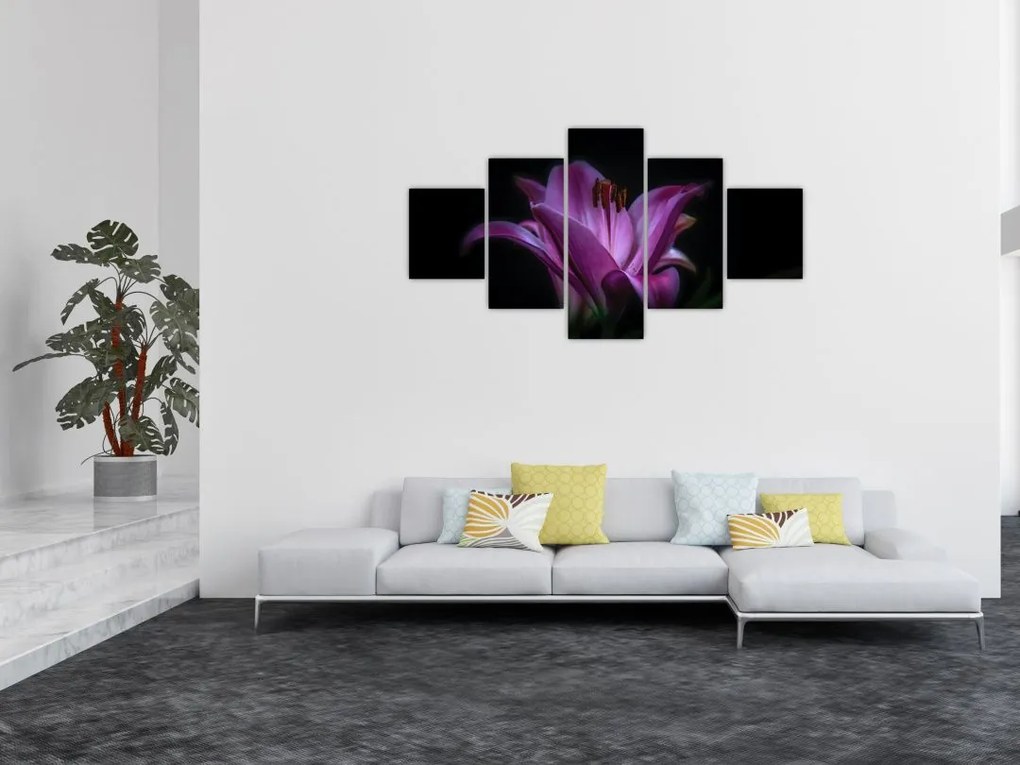 Obraz lilii (125x70 cm)