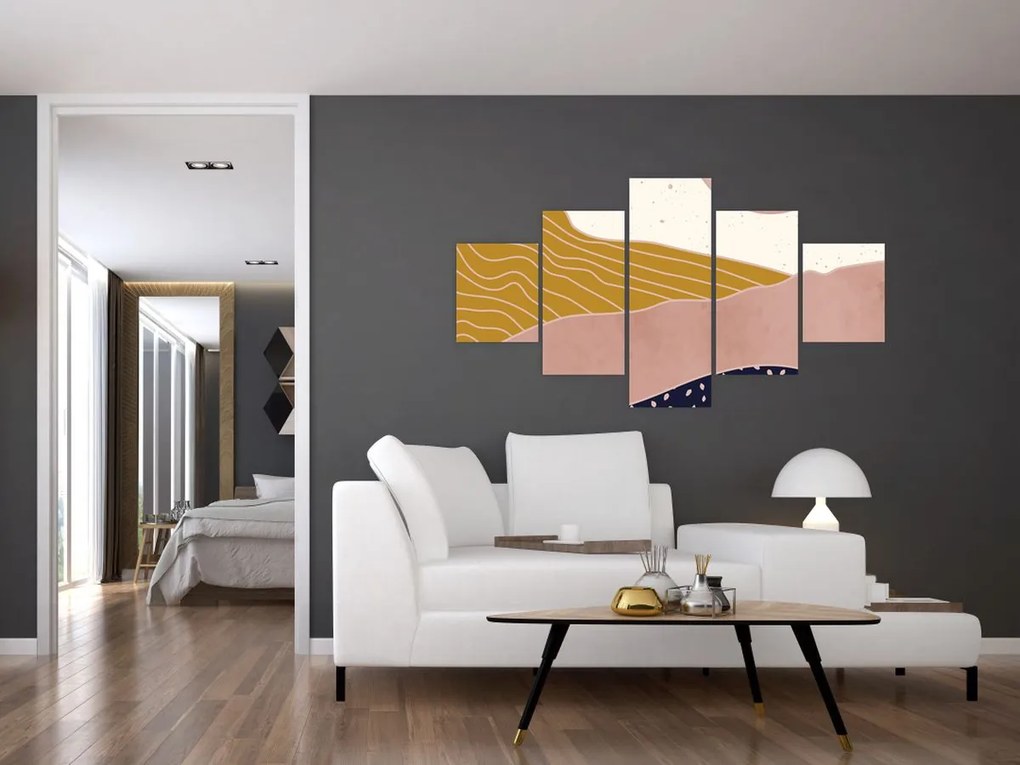 Obraz - Wschód słońca (125x70 cm)