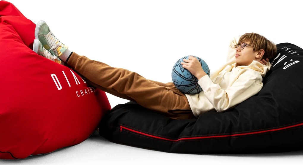 Pufa gamingowa dla młodzieży Diablo czarna