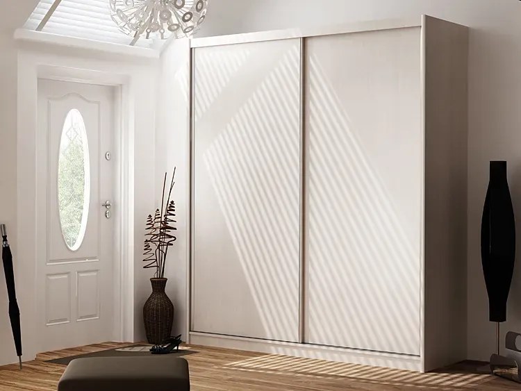 Szafa przesuwna 208 cm - Dayton 3X - 4 kolory