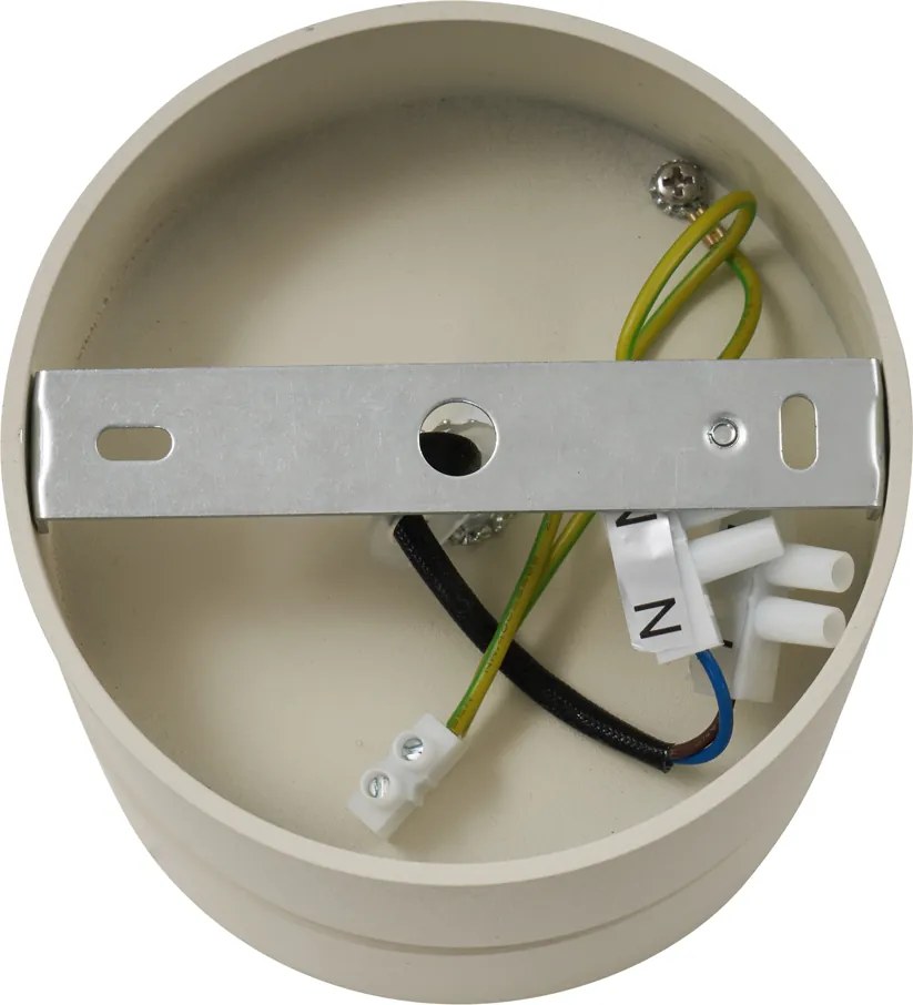 Nowoczesny sufitowy reflektor obrotowy i pochylany beżowy G9 - Go Nine