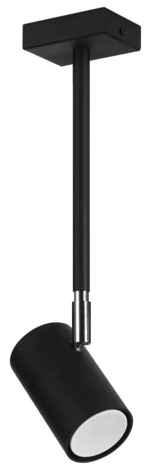 Plafon NORANO czarny SOLLUX  LIGHTING