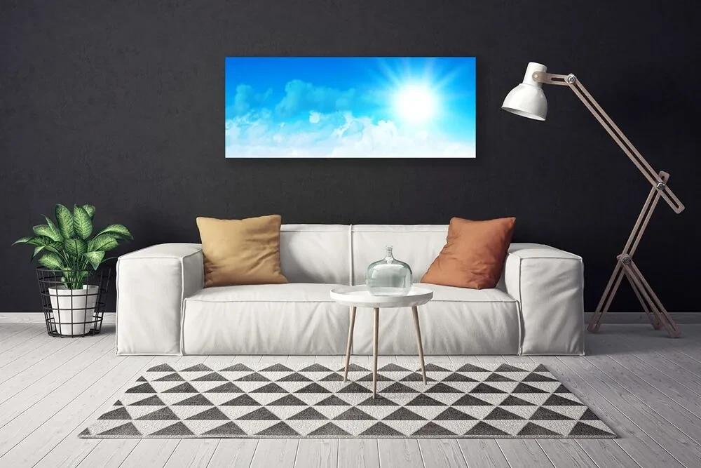 Obraz Canvas Słońce Niebo Krajobraz