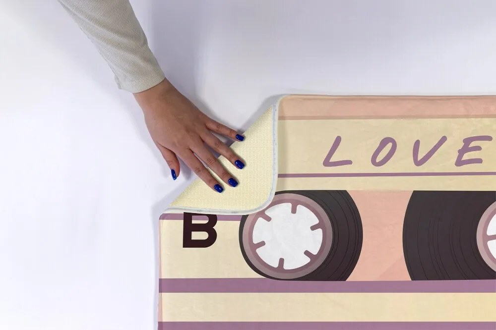 Dywanik do łazienki Dywanik do łazienki Kaseta Retro