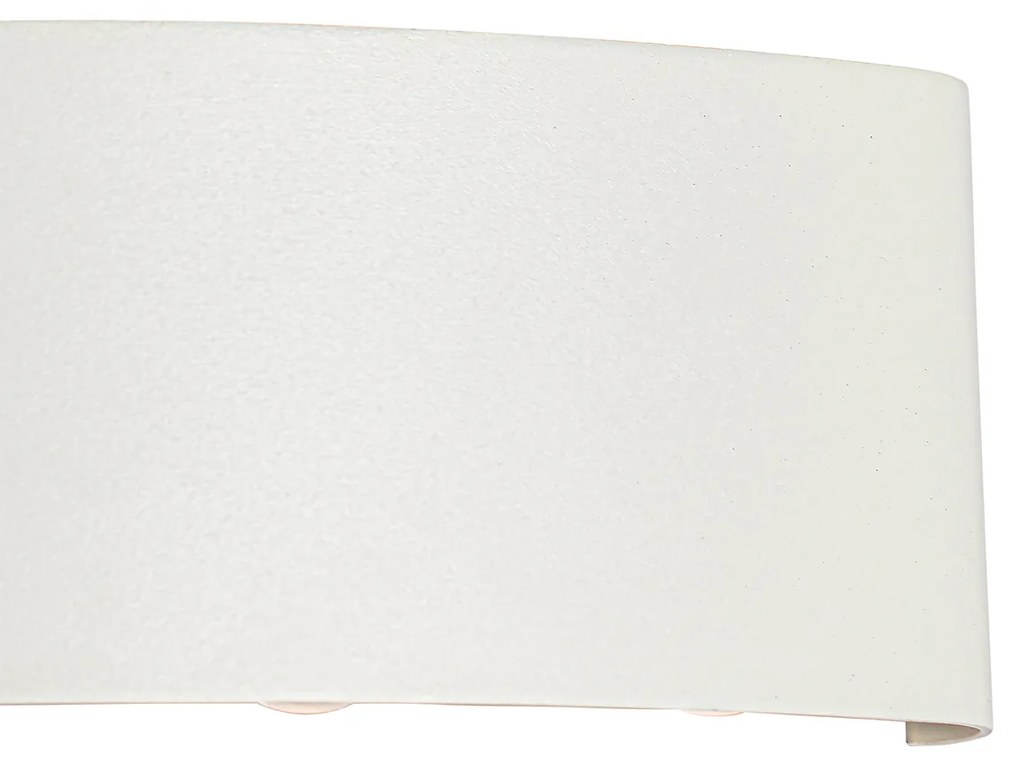 Zewnetrzna Lampa ścienna zewnętrzna biała z wbudowanym LED 6-światłowa IP54 - Silly Nowoczesny Oswietlenie zewnetrzne