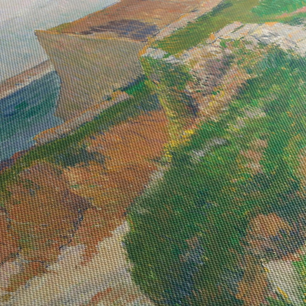 Obraz - Henri Moret, The Island of Raguenez, Brittany, reprodukcje (170x50 cm)
