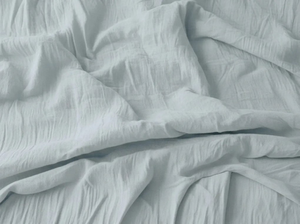 PrzytulneMieszkanie.pl PrzytulneMieszkanie.pl Muślinowa pościel MOELLIN jasnoszara Rozmiar pościeli: 70 x 90 cm | 140 x 200 cm