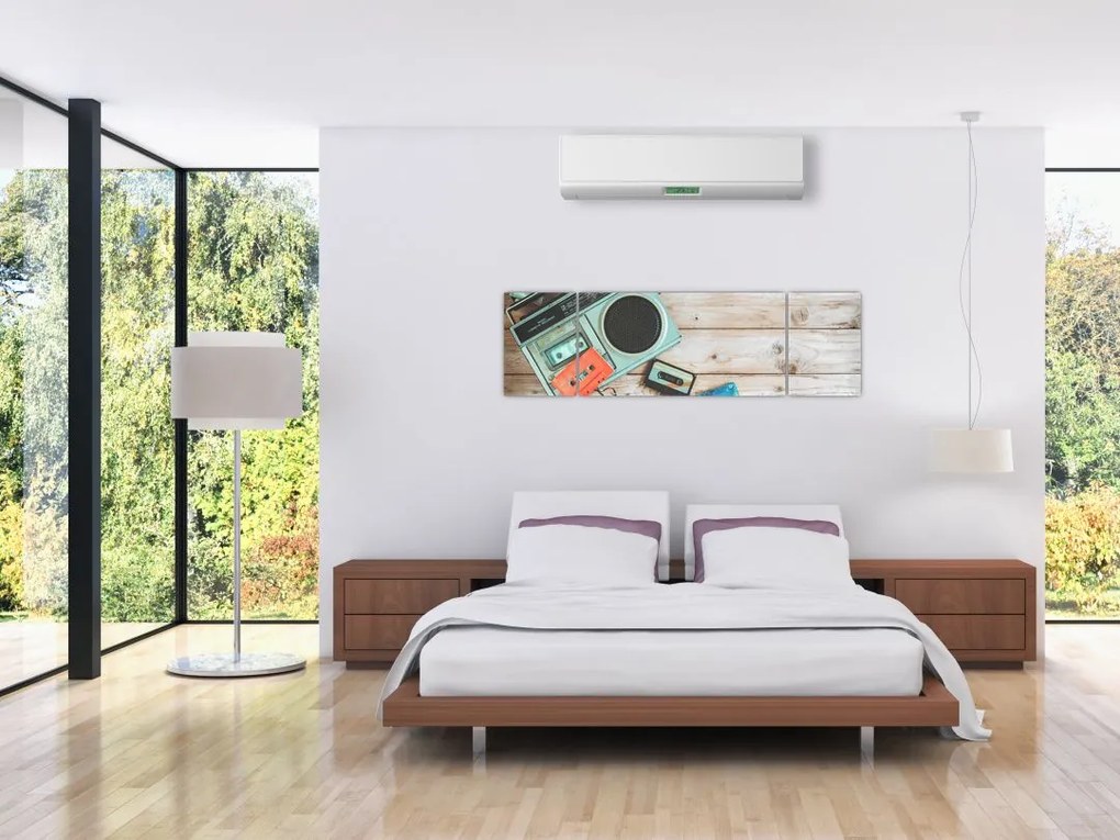 Obraz - Radio retro (170x50 cm)