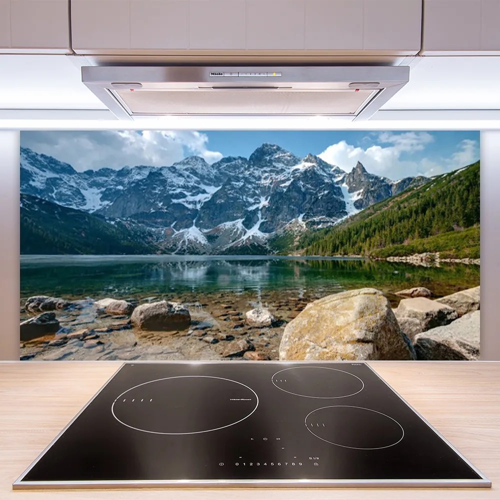 Panel Szklany do Kuchni Majestat Tatrzańskiej Natury