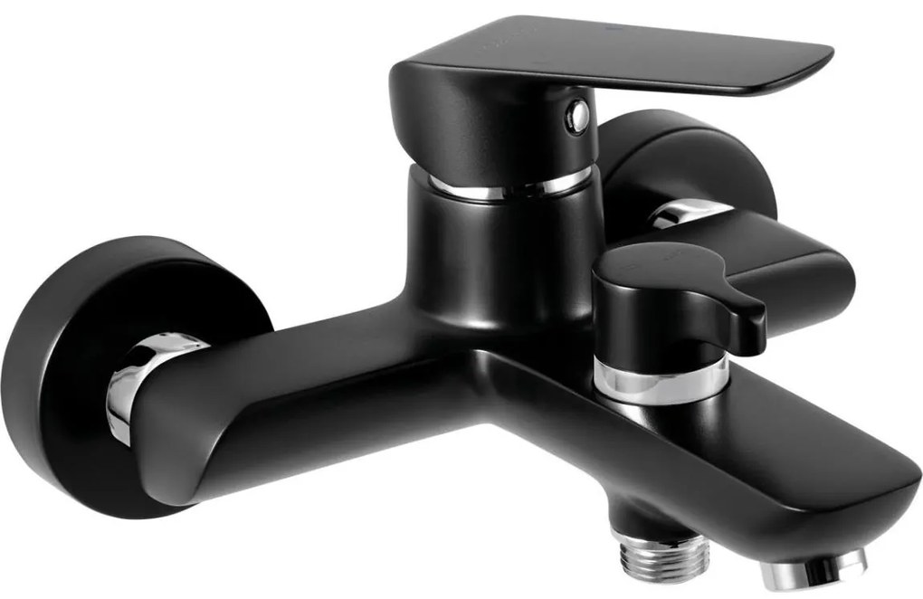 Novaservis - bateria wannowa NOBLESS TINA czarna