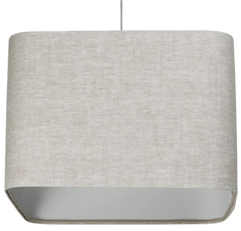 Lampa wisząca KWADRO LEN 010-40w30 beżowa/szara BPS KONCEPT