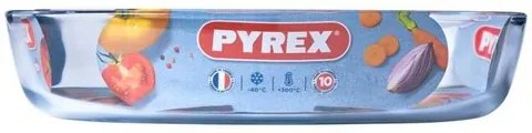 Pyrex Szklana zapiekanka owalna 2,2 l, 30 x 21 x 6cm