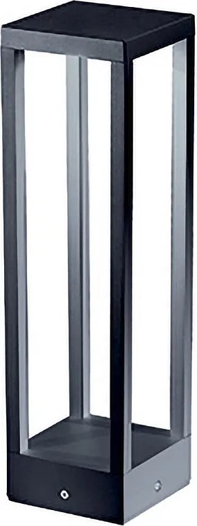 Home Pole - słupek ogrodowy LED do mocowania do podłoża - ciepłe światło nocne 3000K 230V 15W 1590lm szafran - ciemnoszary