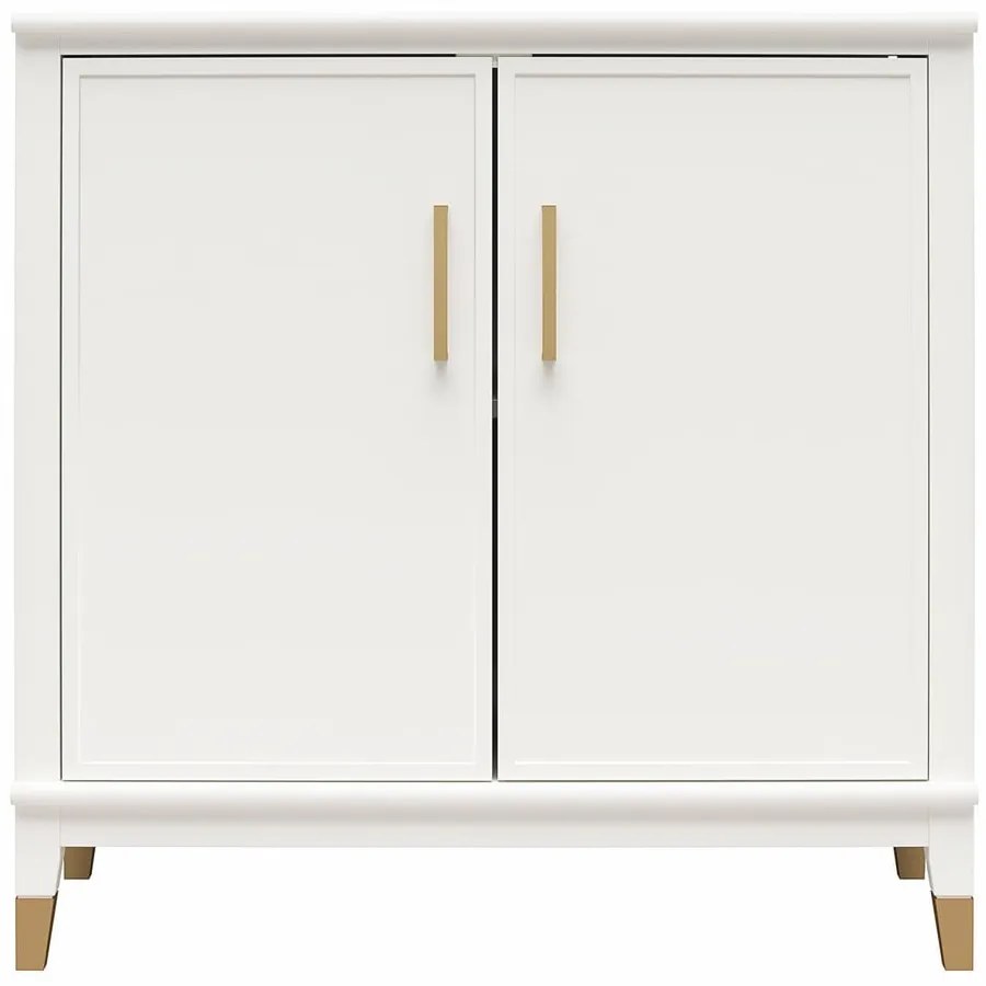 Biała szafka 84x84 cm Westerleigh – CosmoLiving by Cosmopolitan