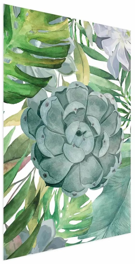 Plakat Tropikalna flora 21x30 cm bez ramy bez marginesu ARTGEIST B