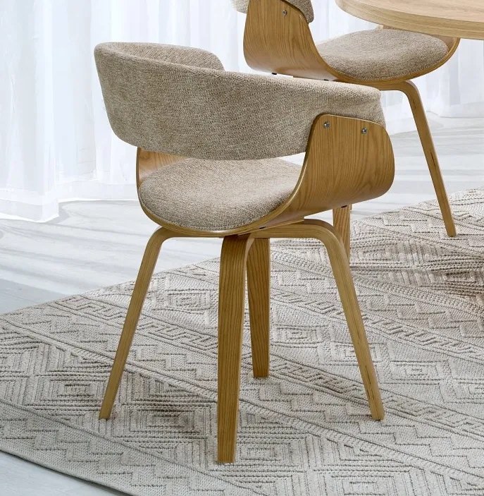 Krzesło z giętej sklejki giętej K545 Halmar