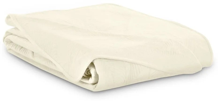 Kremowa narzuta na łóżko dwuosobowe 200x220 cm Palsha – AmeliaHome