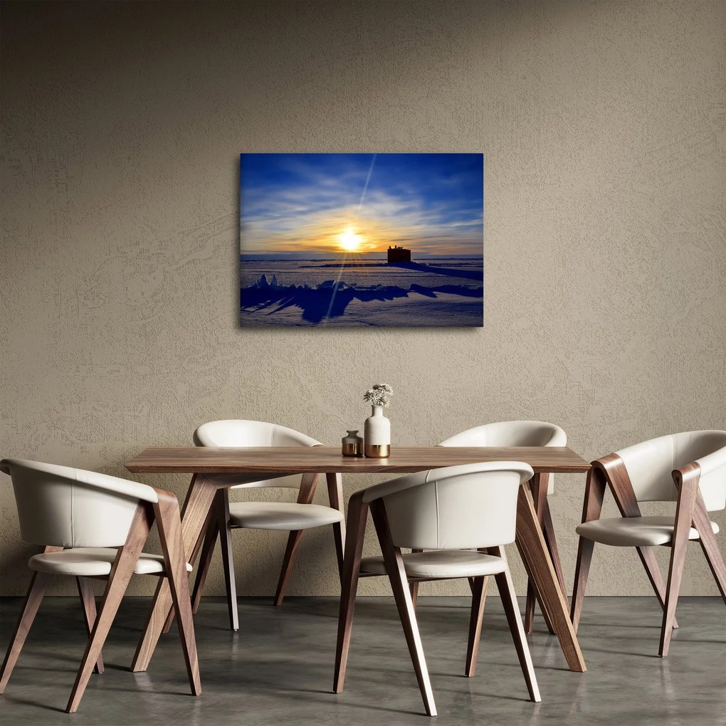 Obraz - krajobraz polarny (70x50 cm)