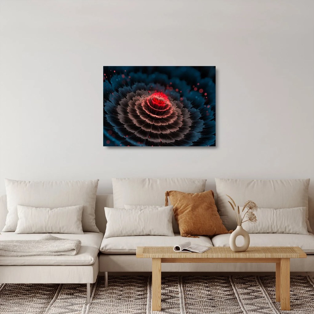 Obraz na szkle abstrakcji (70x50 cm)