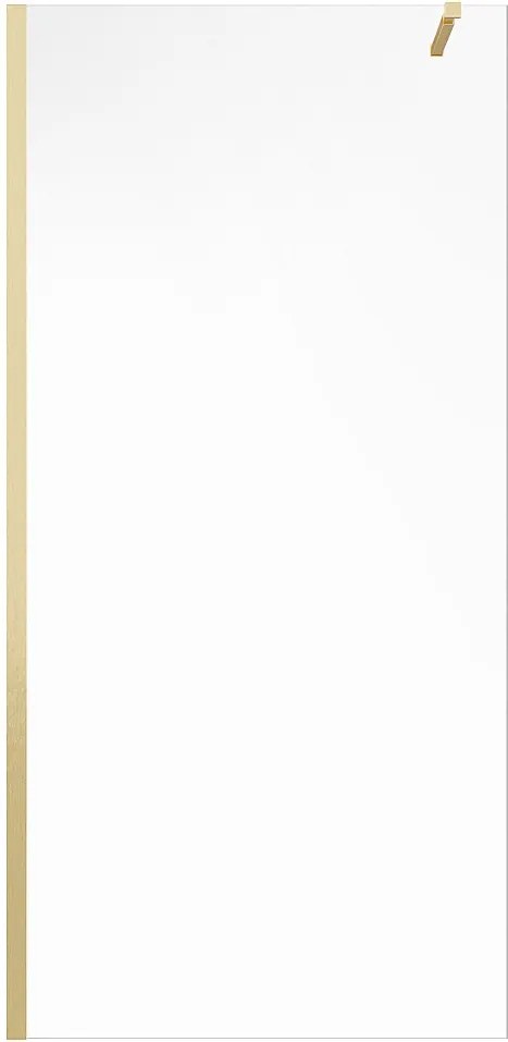 Ścianka prysznicowa do kabiny walk-in - Złoty - 120 x 200 cm - DAREN