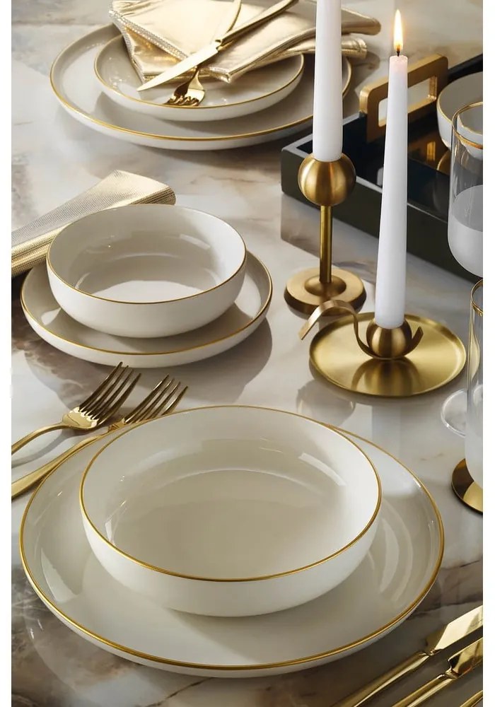 Zestaw talerzy z porcelany 16 szt. – Hermia