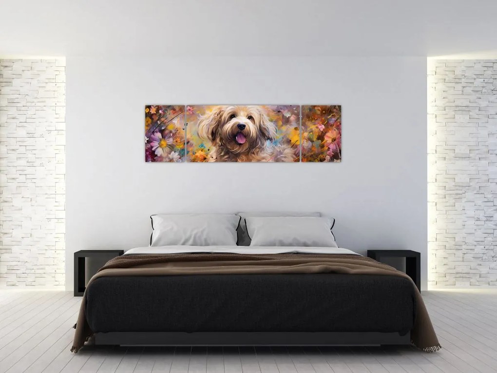 Obraz - Happy Dog II. (170x50 cm)