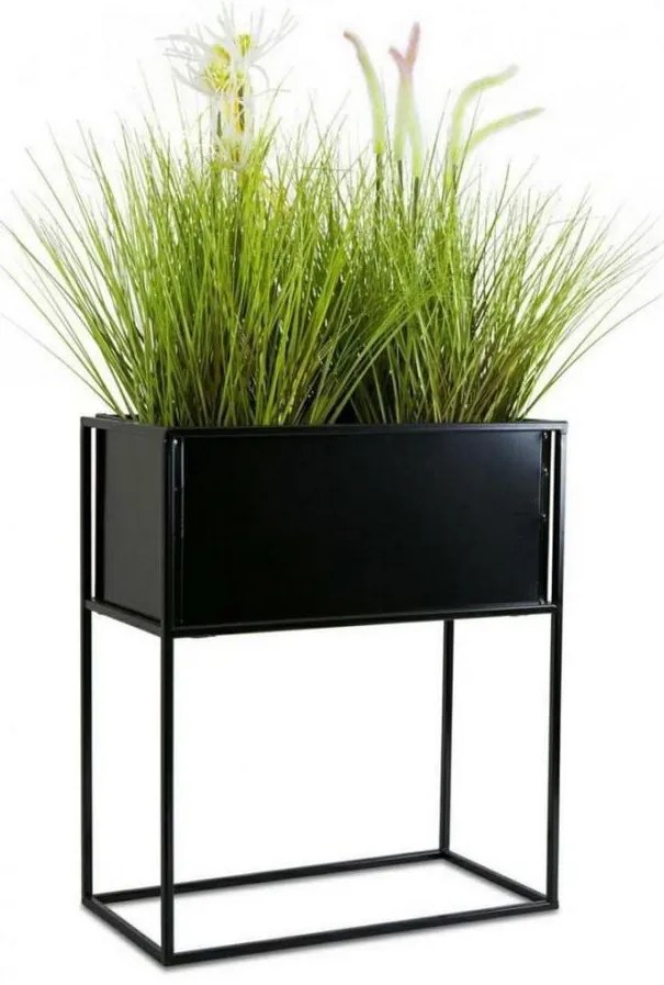 Stojak na kwiaty 50x44 cm czarny