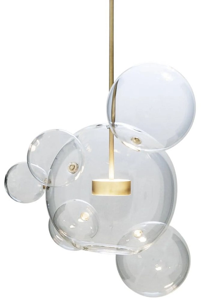 Lampa Sufitowa Wisząca Szklane Kule APP650-CP