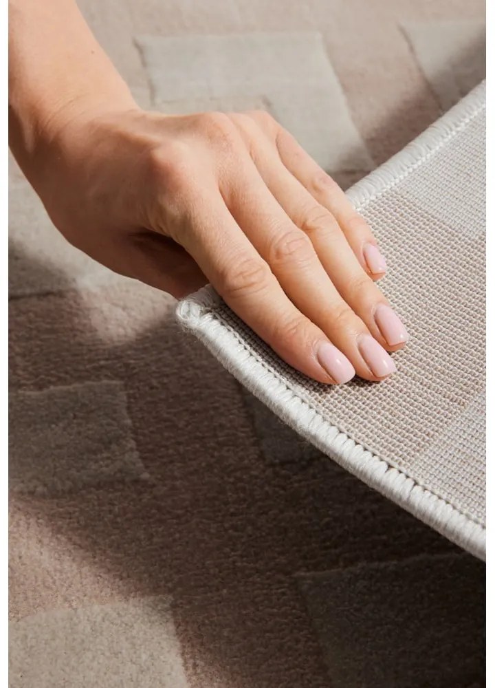 Beżowy chodnik 80x240 cm Perles Onyx – Elle Decoration