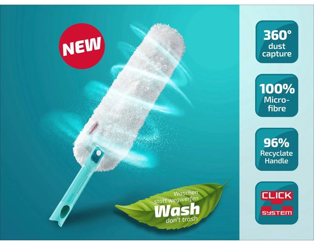 Zestaw zapasowych końcówek do miotełki do kurzu 2 szt. Superduster XL – LEIFHEIT