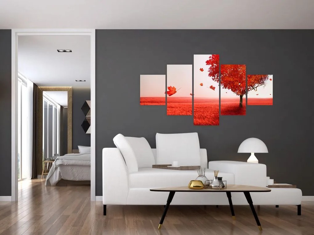 Obraz - Drzewo miłości (125x70 cm)