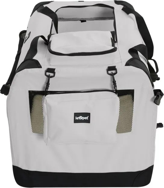 Leopet Box transportowy dla psa XXXL, 102 x 69 x 69 cm szary